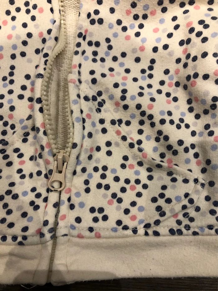 Veste capuche Zara 12-18 mois 86 cm - photo numéro 4