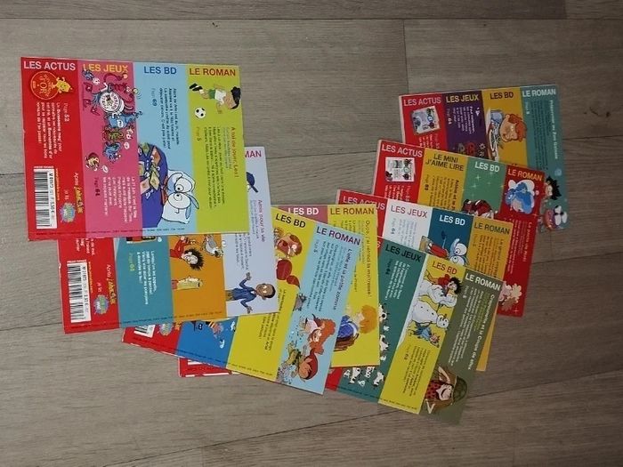 Lot de 8 magazines J’aime lire année 2019-20 L050  7595615215 - photo numéro 4