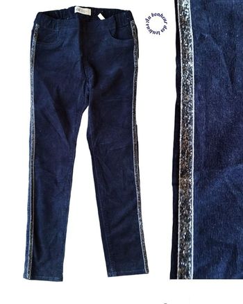 7-8 ans pantalon côtelé hivers h&m