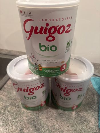 Boîte de lait bébé