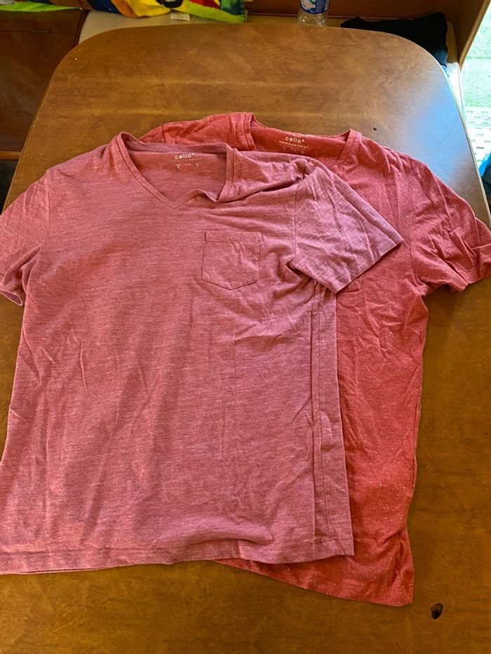 Lot t-shirt Rose