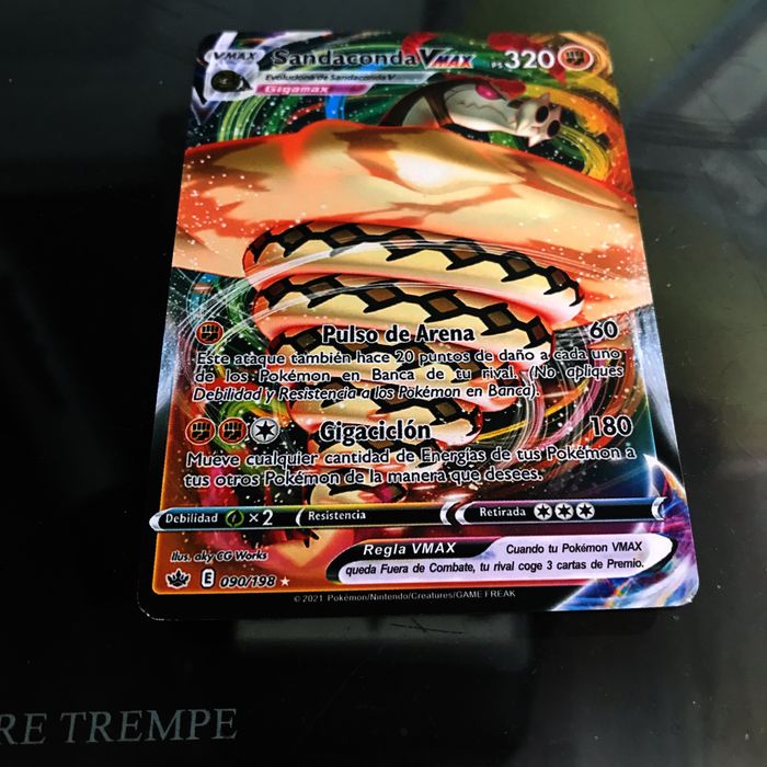 Cart Pokémon Sandaconda Vmax