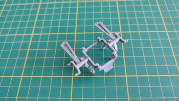 Suspension arrière pièce miniature Bburago Burago Jaguar type E 1961 1/18 1/18e 1/18ème #C64