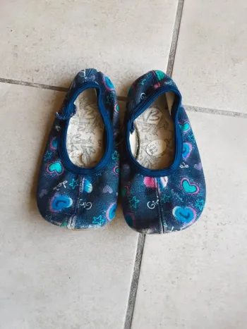 Chaussons sport gym cœur étoile P. 24