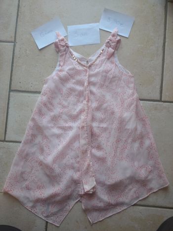 Robe légère cérémonie fête anniversaire mariage Noël Fille 3 ans Gémo