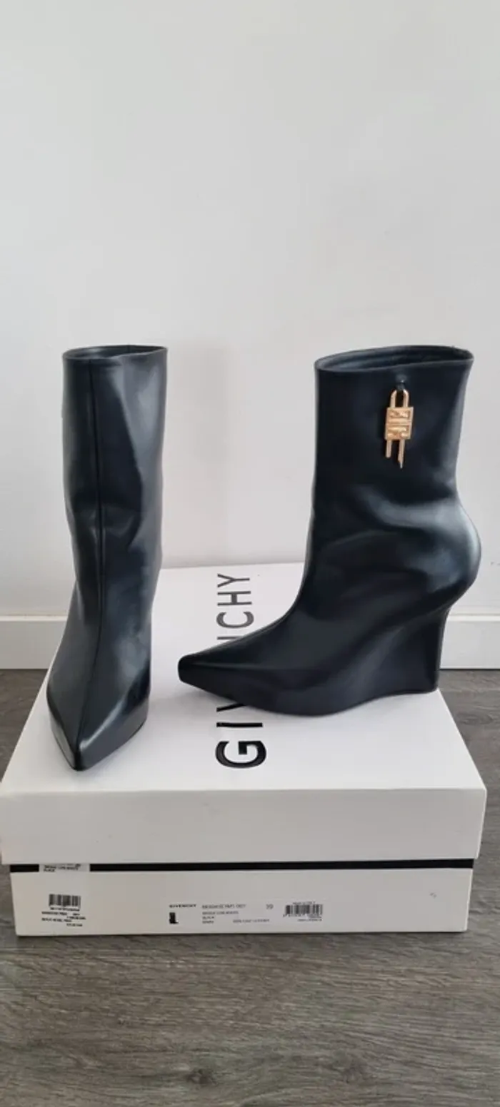 Botte mi haute bottine givenchy noire 39