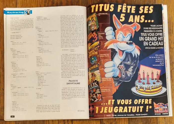 Ancien magazine ST Atari n°72 1993 vintage - photo numéro 13
