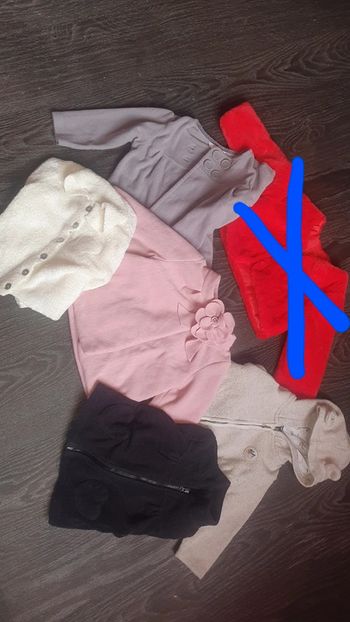 Lot de 5 gilets