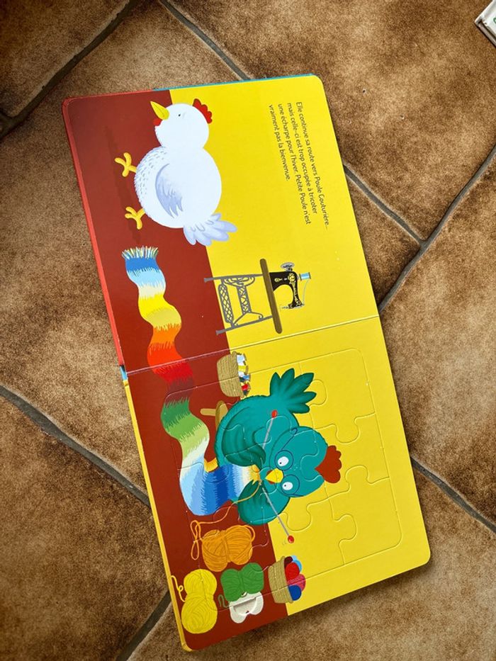 Livre puzzle Petite Poule - photo numéro 5