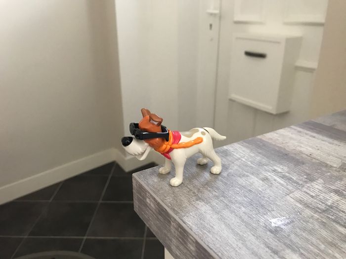 Figurine rare roublard Oliver et compagnie disney