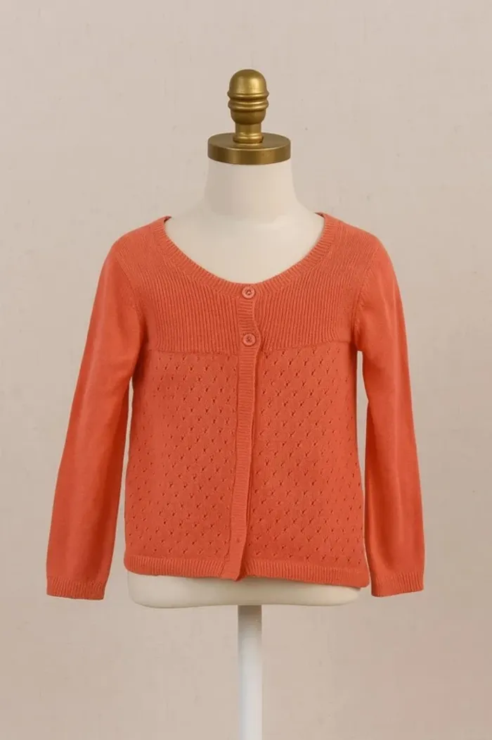 Gilet corail Pat et Ripaton Taille 18 mois - photo numéro 2