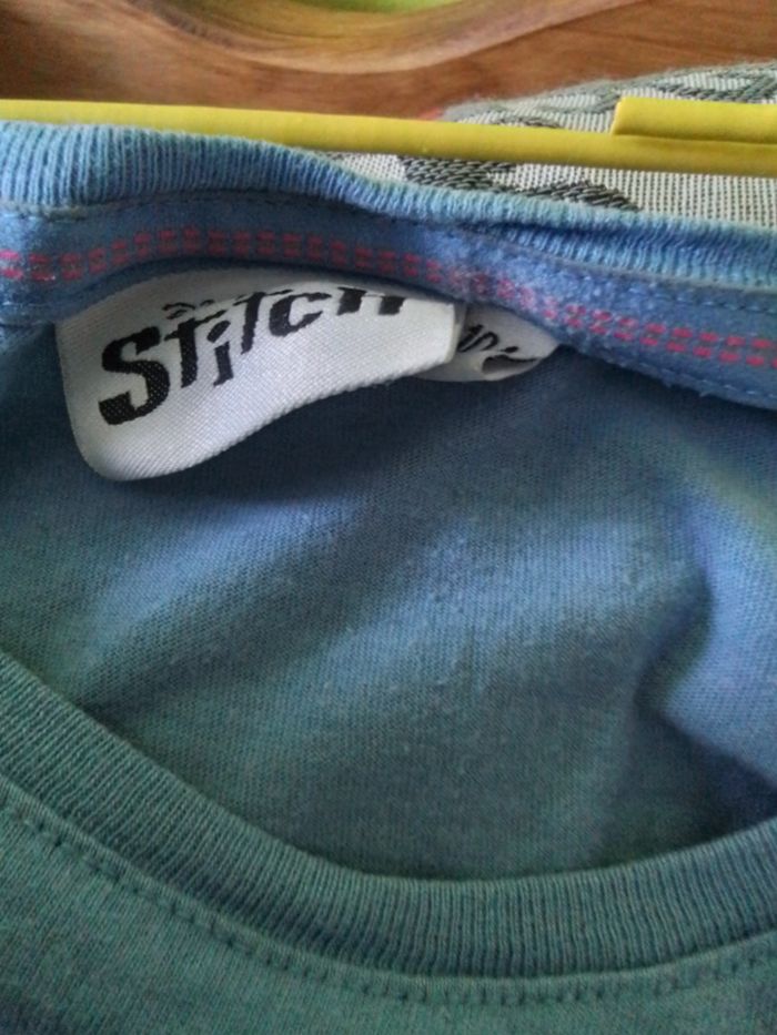 Lot de trois tee-shirts  Stitch , Tape à l'œil,  Kiabi - photo numéro 2