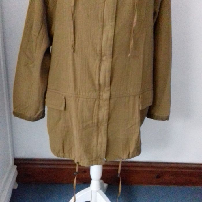 PARKA ALEZAN CLAIR COL ENVELOPPANT - MANGO - T. XL - - photo numéro 8