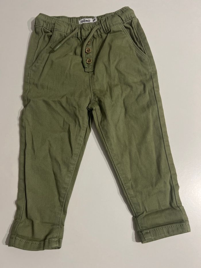 Pantalon kaki Gemo 18mois neuf