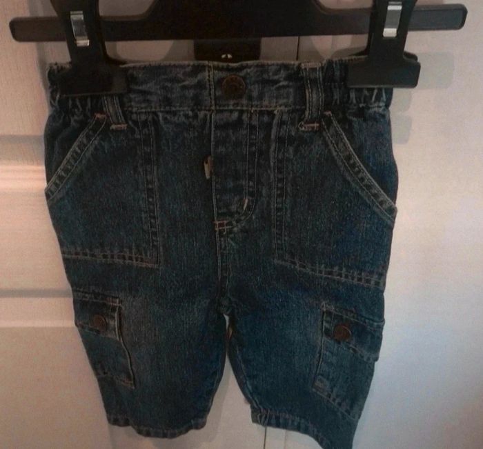 Lot de 3 jeans garçon taille 6 mois - photo numéro 3