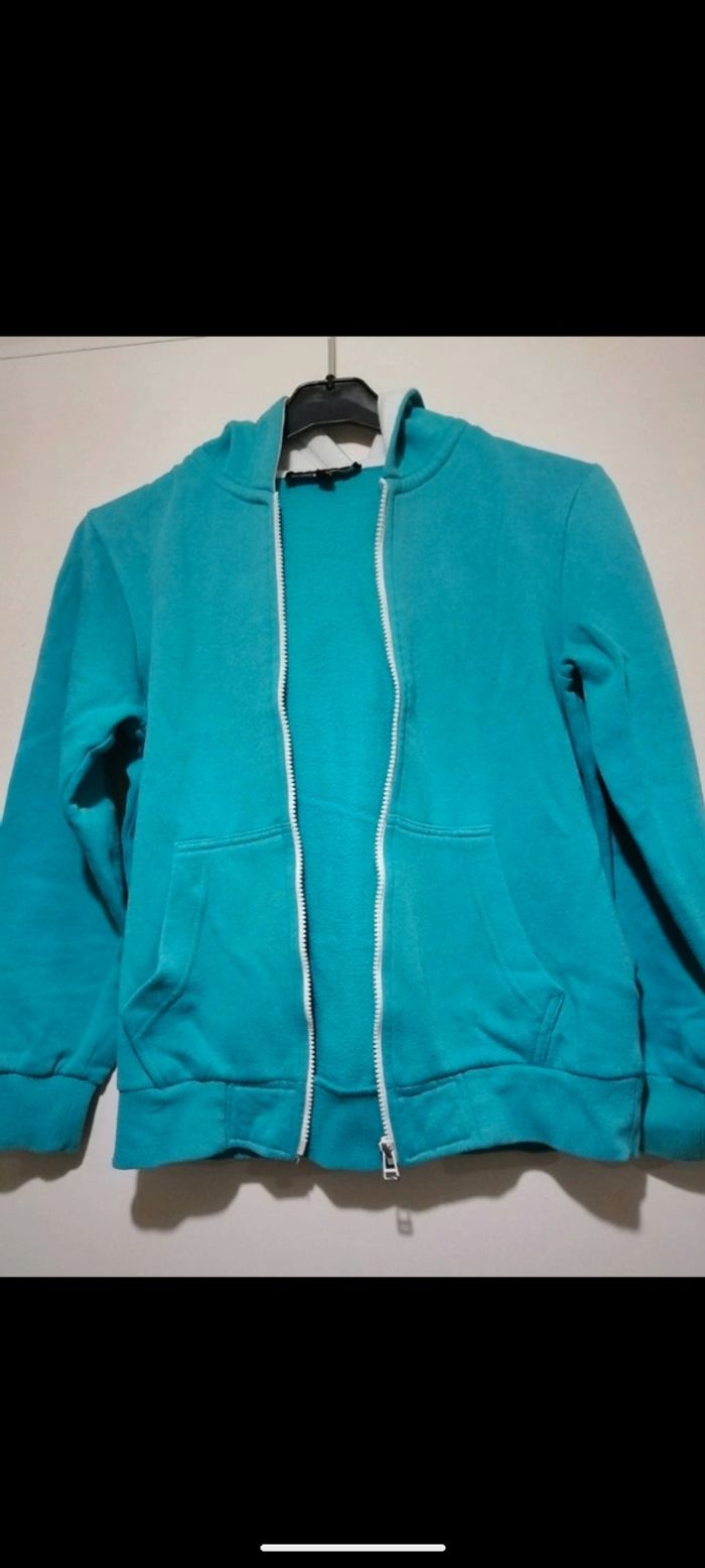 Beau sweat bleu Over game. Taille 12 ans - photo numéro 2