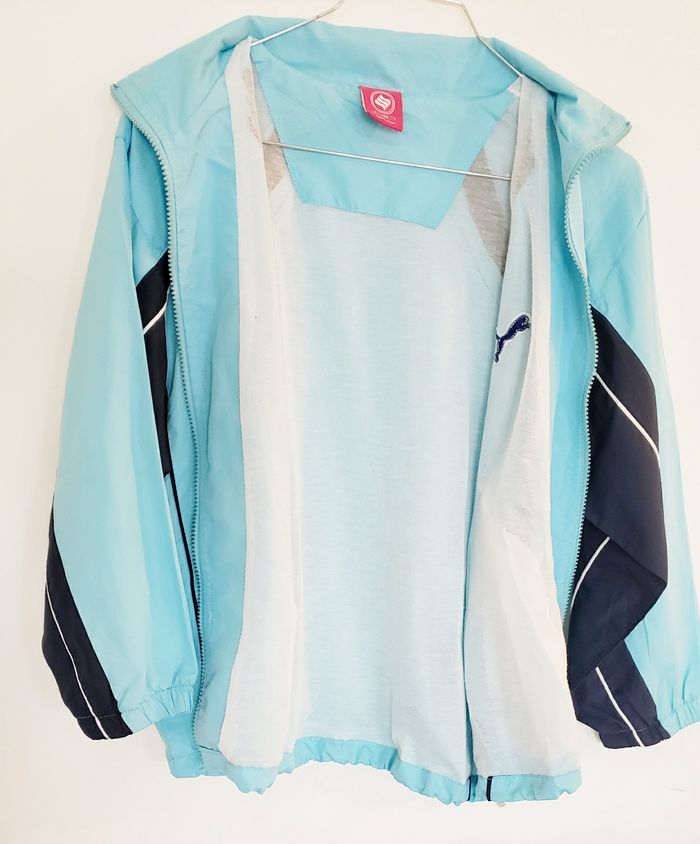 Puma Veste de survêtement coupe-vent Unisexe Taille 12 ans - 152 cm - photo numéro 2