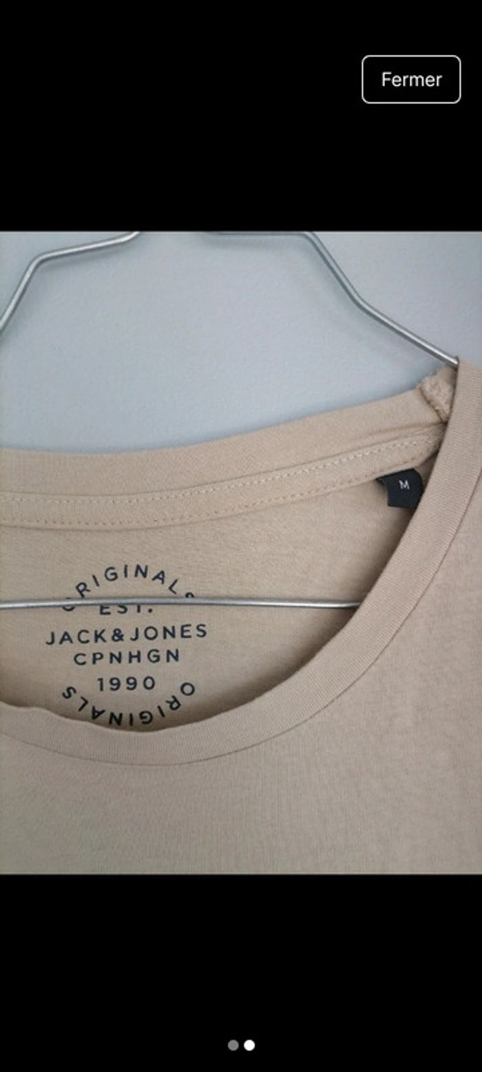 Tee shirt jack and jones taille M - photo numéro 2