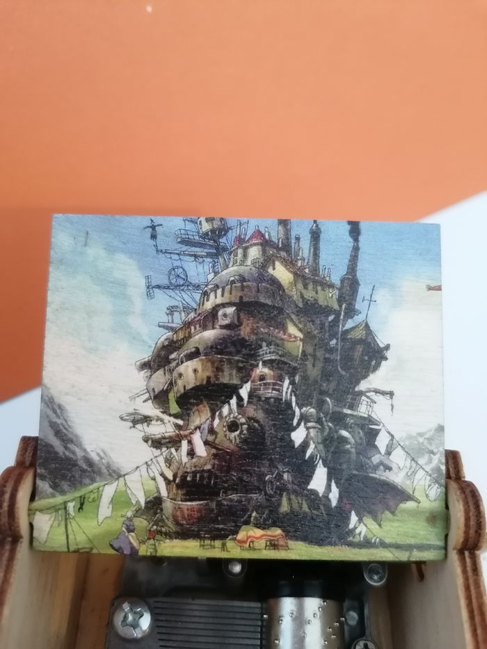 boite musical le château ambulant ghibli castle - photo numéro 2