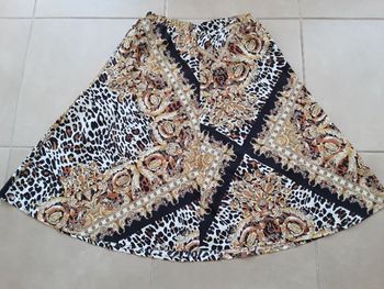 Jupe longue imprimée 44 HEINE NEUVE