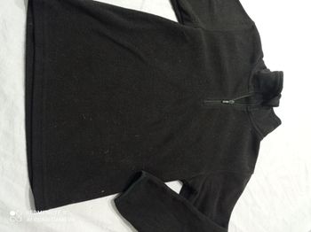 pull noir polaire de In Extenso 6 ans réf 946 C01