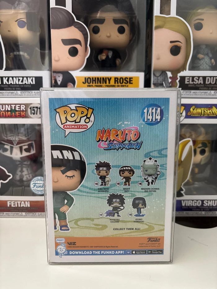 Funko pop might guy 1414 Hot topic naruto - photo numéro 3