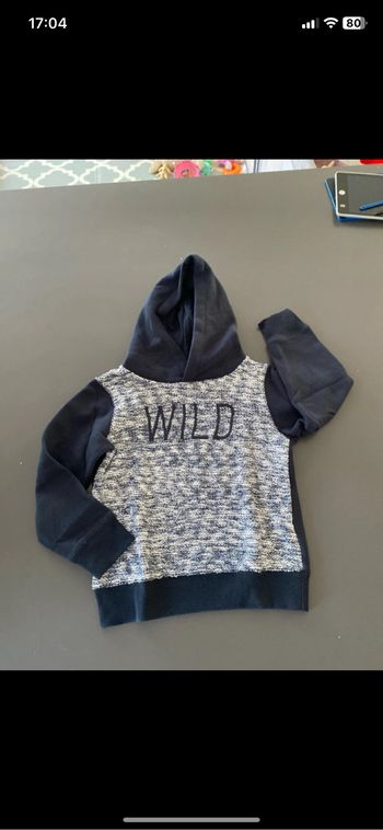 Sweat a capuche 8 ans tape à l’œil