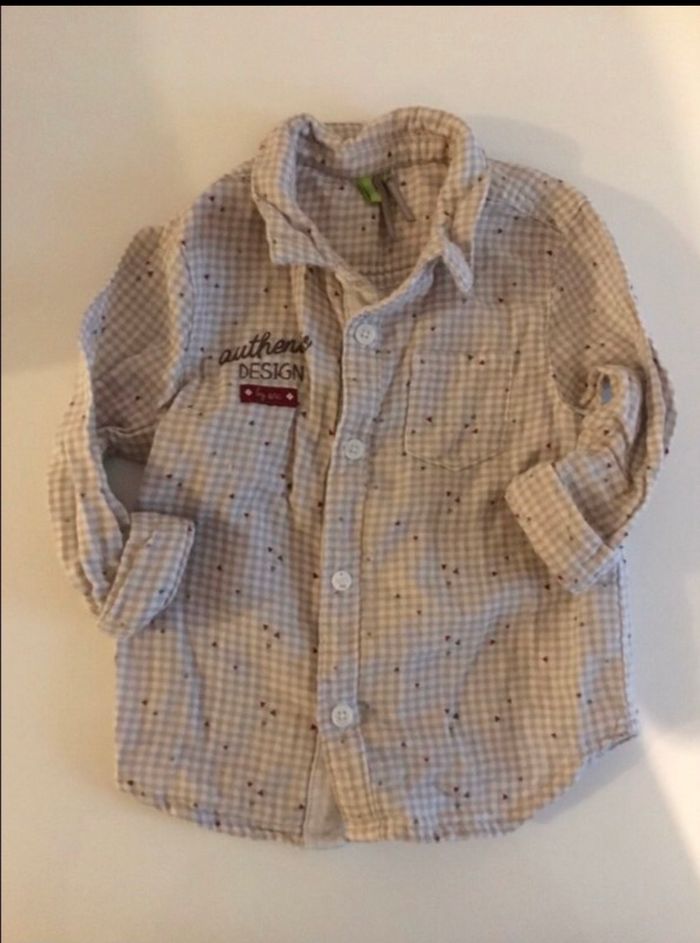 Chemise garçon - 12 mois