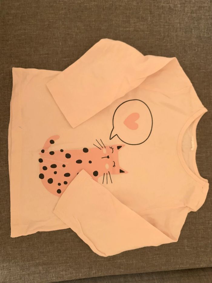 Lot de T-Shirts Fille 12 mois - photo numéro 5