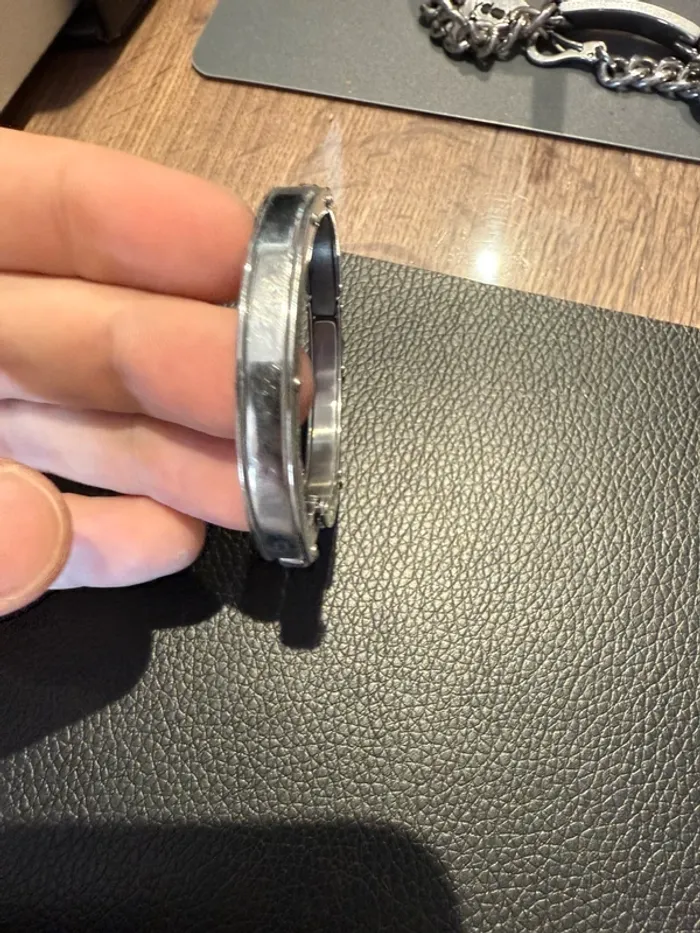 Bracelet jonc câble et acier - photo numéro 11