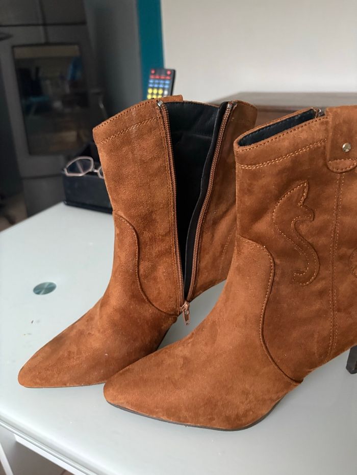 Bottines en daim - photo numéro 4