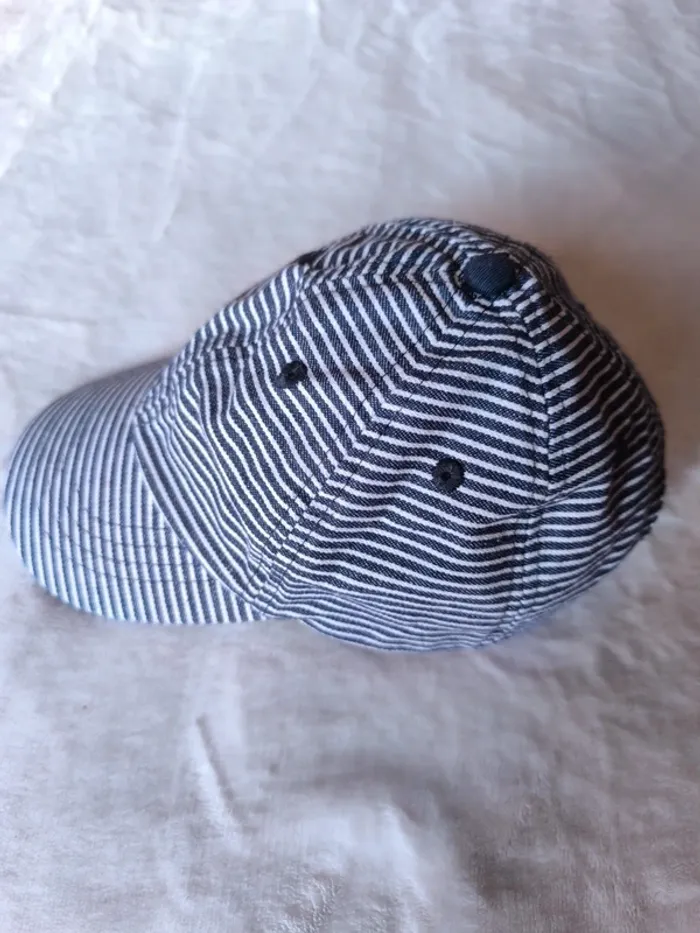 Casquette marin bleu marine - photo numéro 2