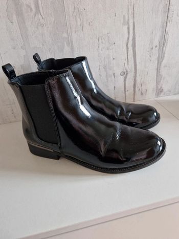 Bottines vernies