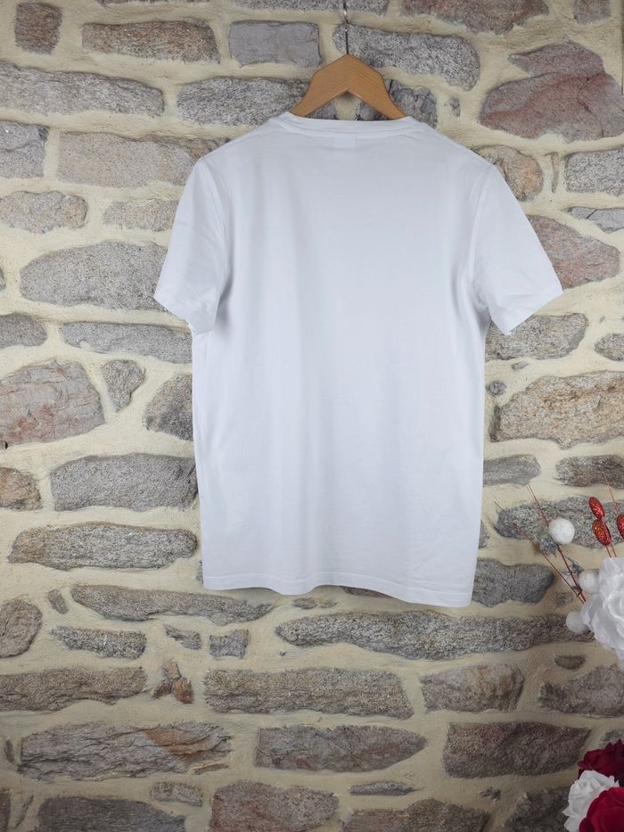 T-shirt manches courtes blanc Homme/ Ado taille M marque Bershka 🎸 - photo numéro 7