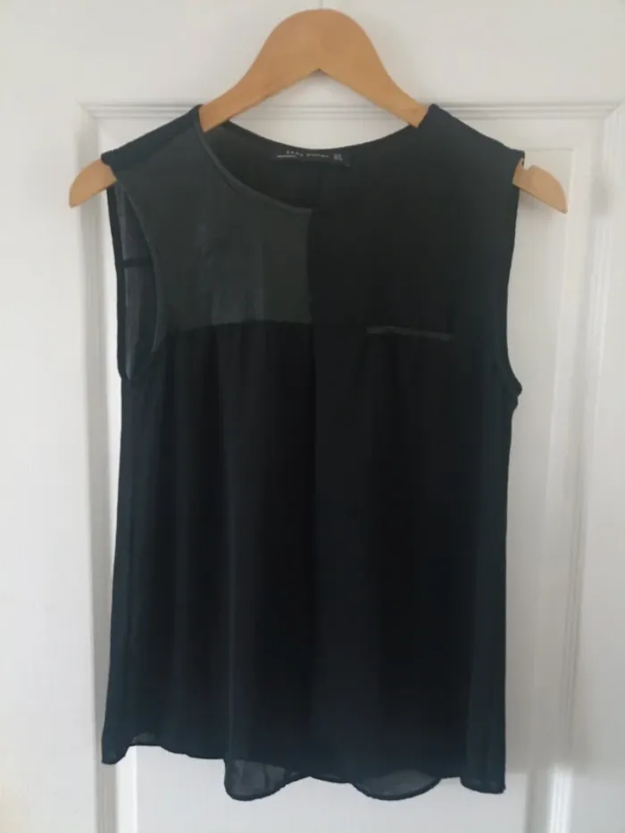Chemise sans manches Zara