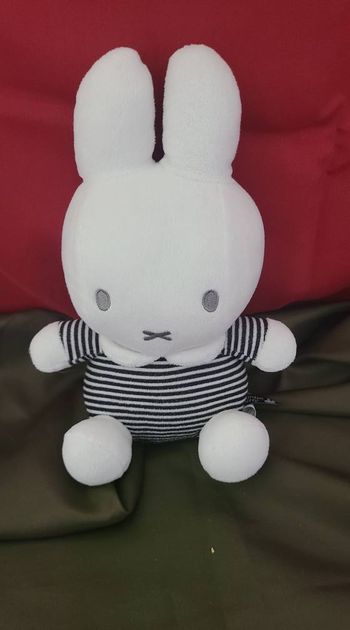 Peluche lapin Miffy - Marinière
