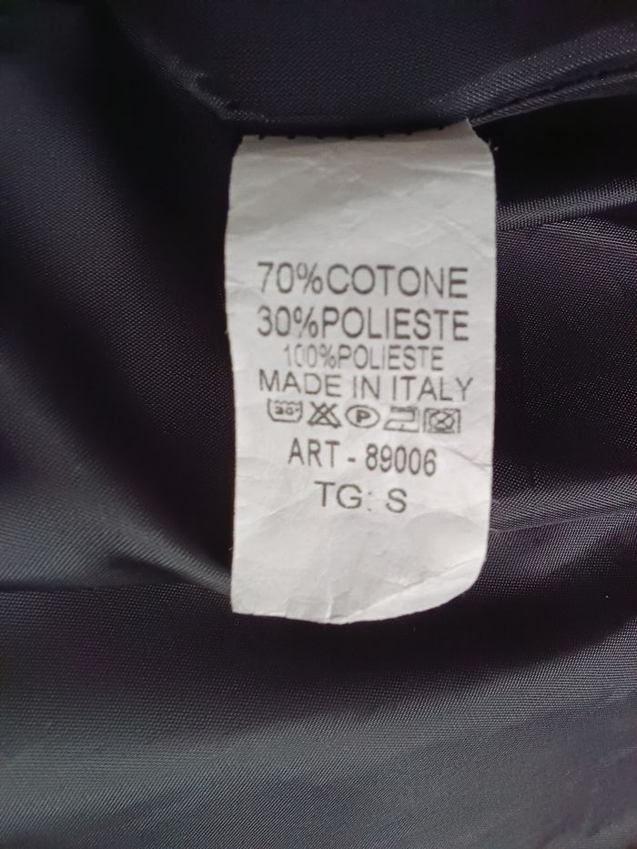 Manteau long noir et blanc - photo numéro 2