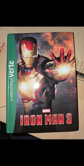 📖 Livre Iron Man 3 – La Bibliothèque Verte (Marvel)