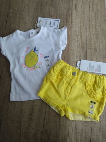 Ensemble fille 3 mois