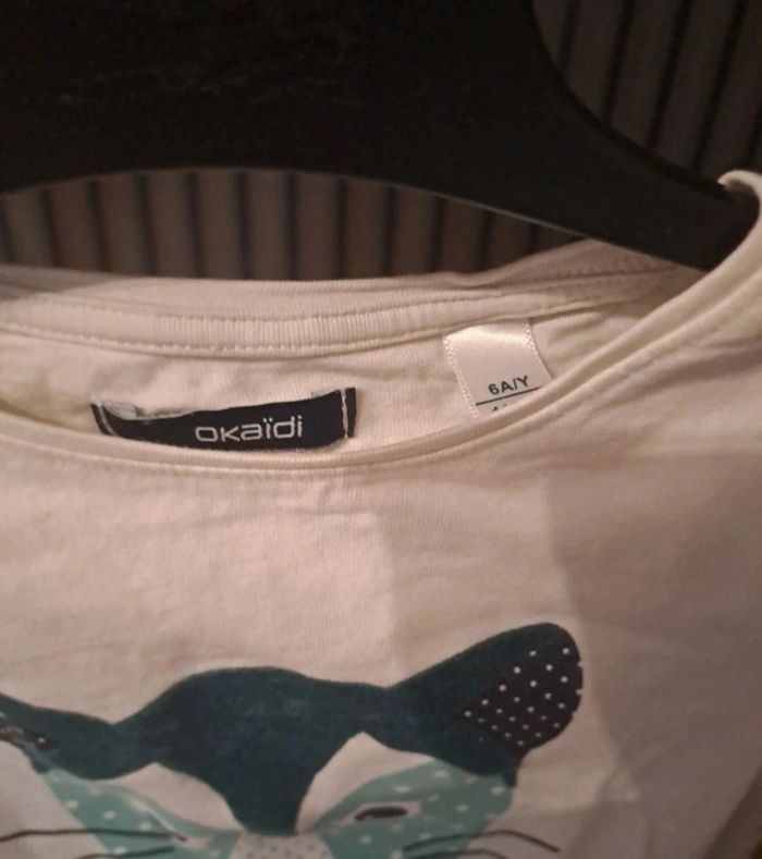 Haut manche longue, taille 6 ans, marque okaidi - photo numéro 2
