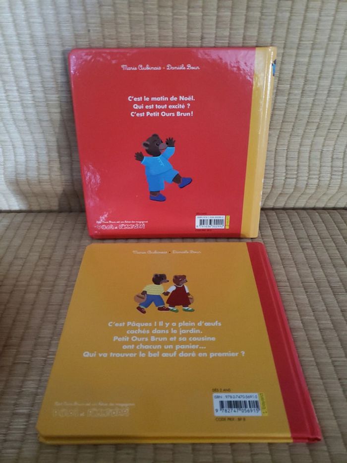 2 livres petit ours brun - photo numéro 3