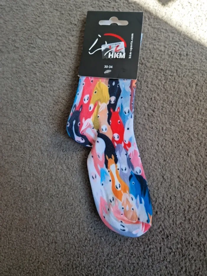 Chaussette équitation enfant 30-34