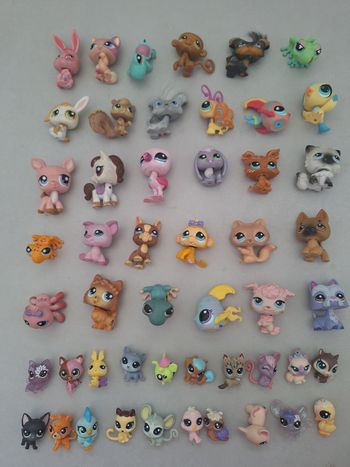 Lot 50 petshop LPS lot numero 3