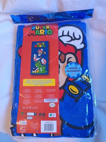 Serviette de plage Super Mario