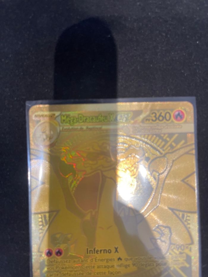 Pokémon Dracaufeu Gold 130/094 Édition ME02 Flammes Fantasmagoriques - photo numéro 7