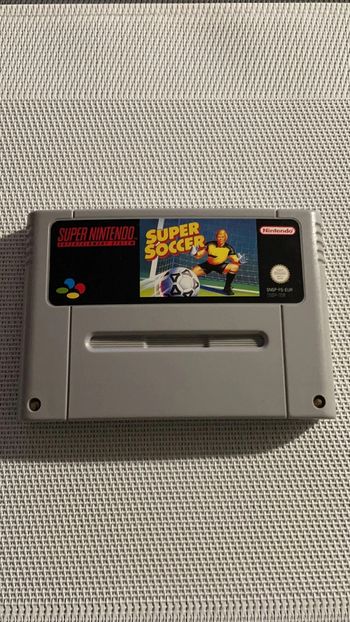 Super Soccer Jeu Super Nintendo