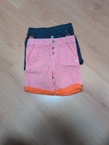 Lot de 2 short bébé garçon 86 cm Obaibi