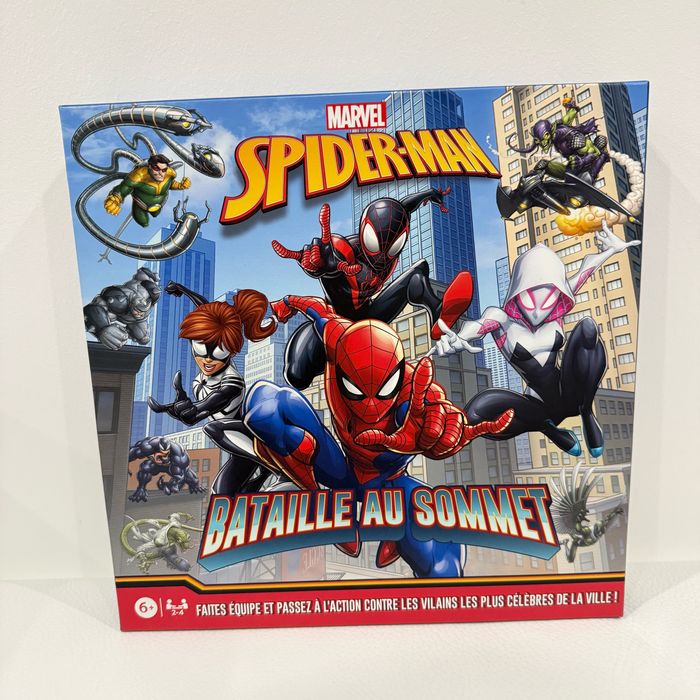 Spider-Man - Bataille au Sommet - Marvel - Jeu de société coopératif - neuf.