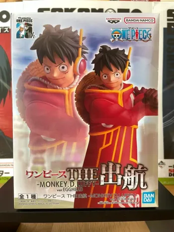 One Piece – Figurine Monkey D. Luffy Ver. Egghead The Shukko 14 cm Banpresto