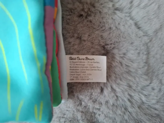 Livre d'éveil Petit ours brun - photo numéro 4